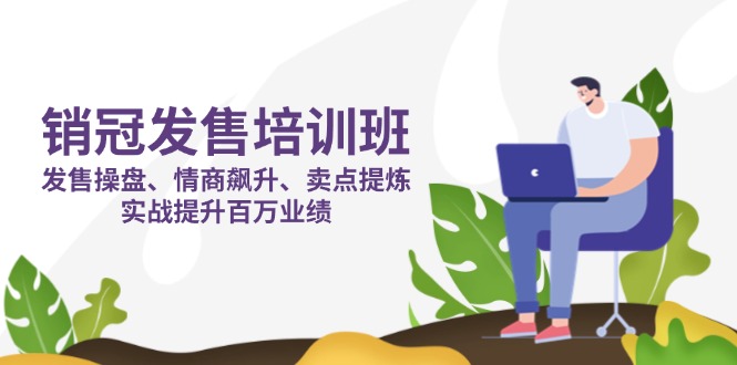 （14203期）销冠 发售培训班：发售 操盘+情商 飙升+卖点 提炼，实战提升百万业绩-青年云网创—高质量项目商城